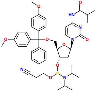 (图片) MC082107 5'-DMT-iBu-dC phosphoramidite